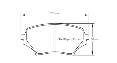Pagid Racing Brake Pads No. 8082 - Discovery Parts